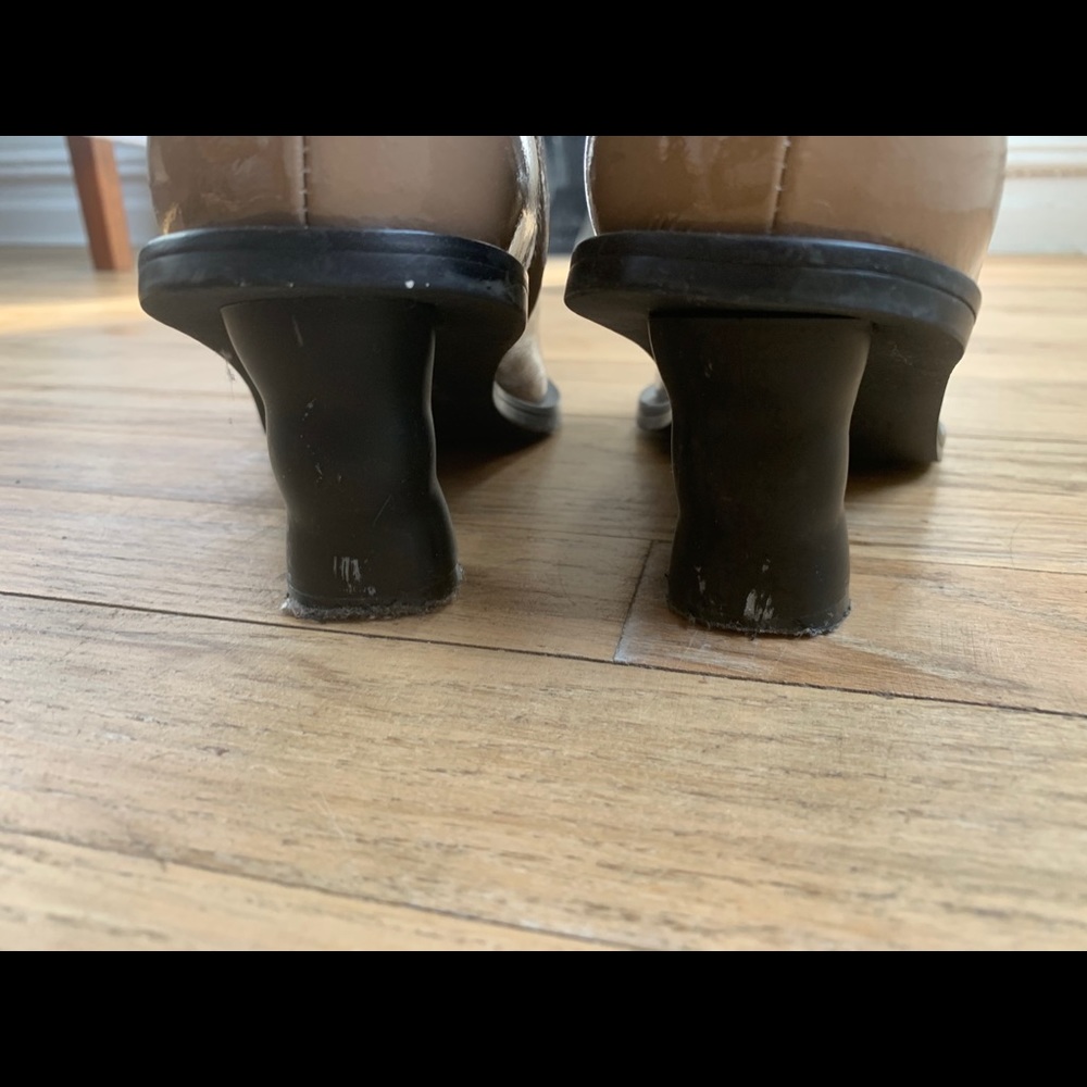 Reike Nen Patent Beige Boots - Picture 6 of 7